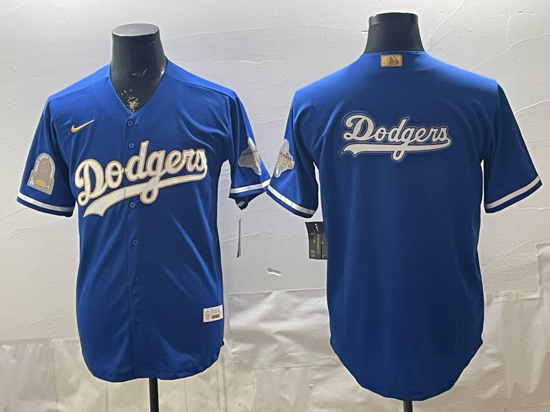 Men Los Angeles Dodgers blank blue Game 2026 Nike MLB Jersey 04080011